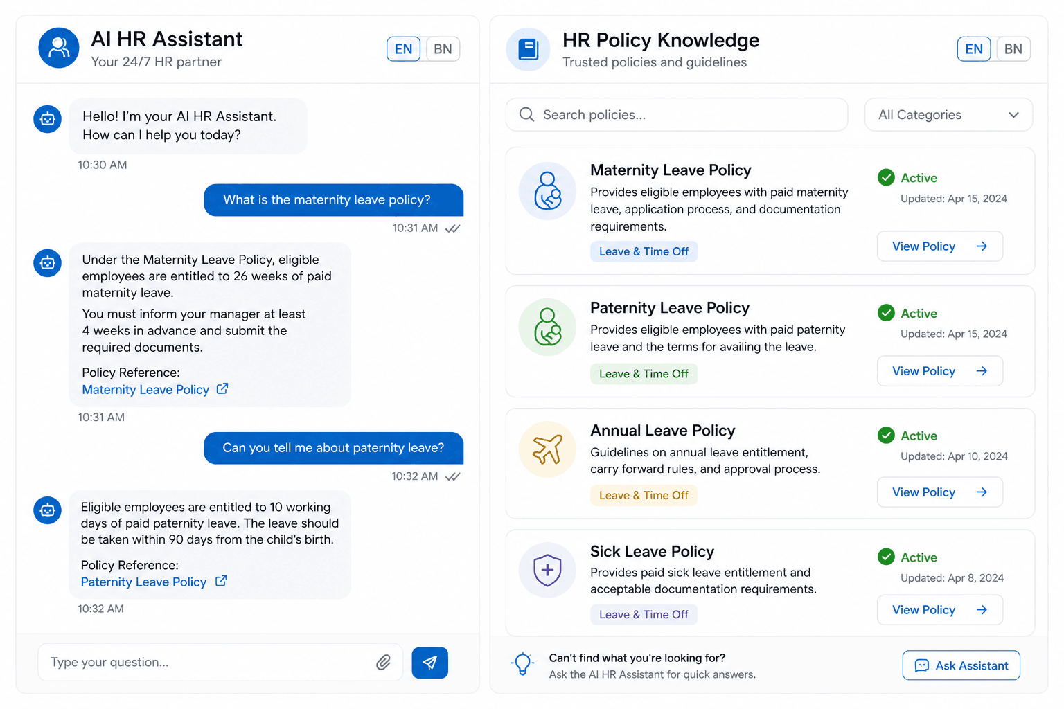 ArcLoops HCM AI HR assistant