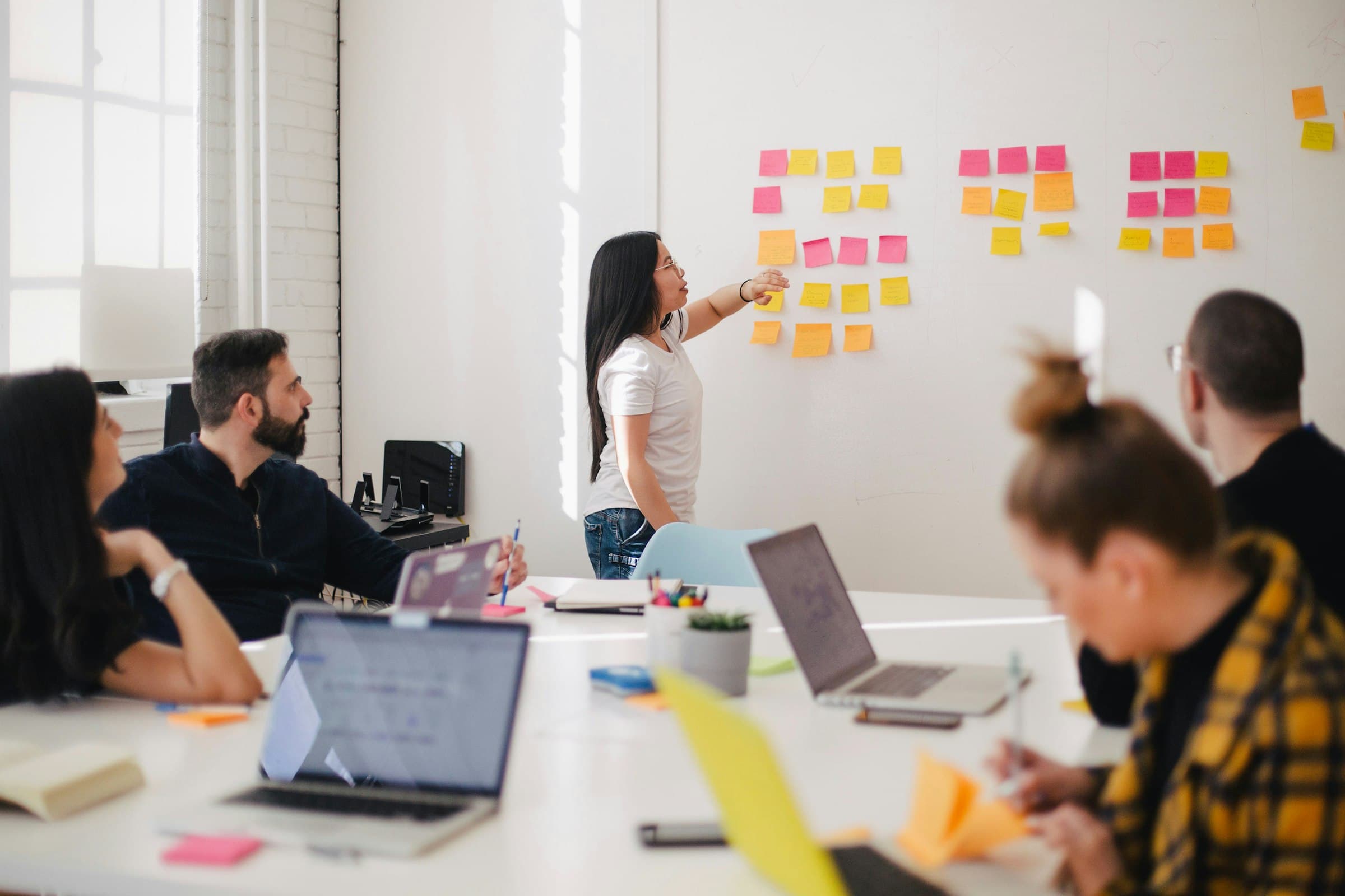 Enterprise workshop and boardroom discussion